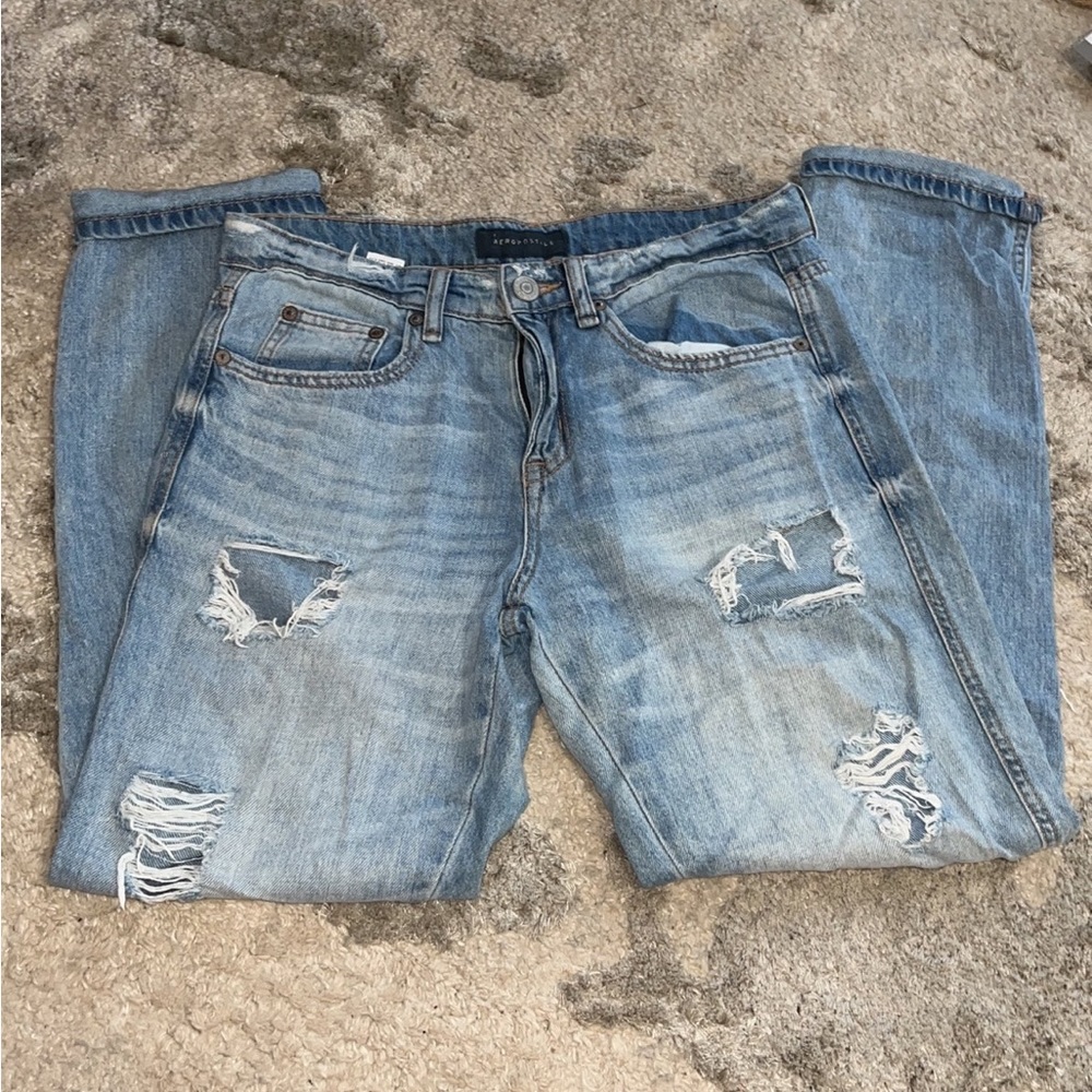 Aeropostale ripped jeans
